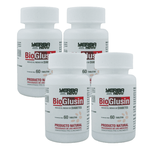 Bioglusin Tab. (4 Frascos)
